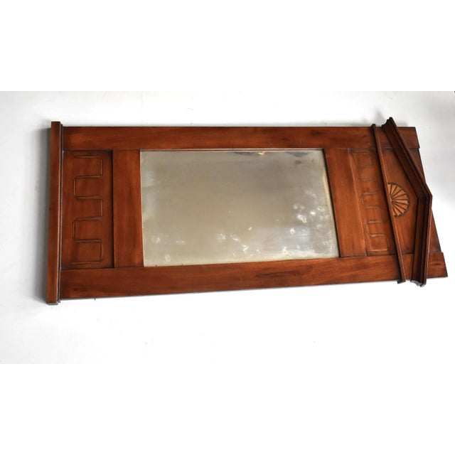 Antique Early 19th-Century Swedish Neoclassical Empire Pier Mirror For Sale - Image 11 of 12