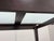 Extendable Glass-Inset Dining Table + Four Chairs, Set of Five For Sale - Image 12 of 12