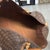 Tan Louis Vuitton Keepall 55 Duffle Bag/Weekender For Sale - Image 8 of 12