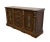 High End Vintage Cherry French Renaissance 75" Buffet Credenza For Sale - Image 4 of 11