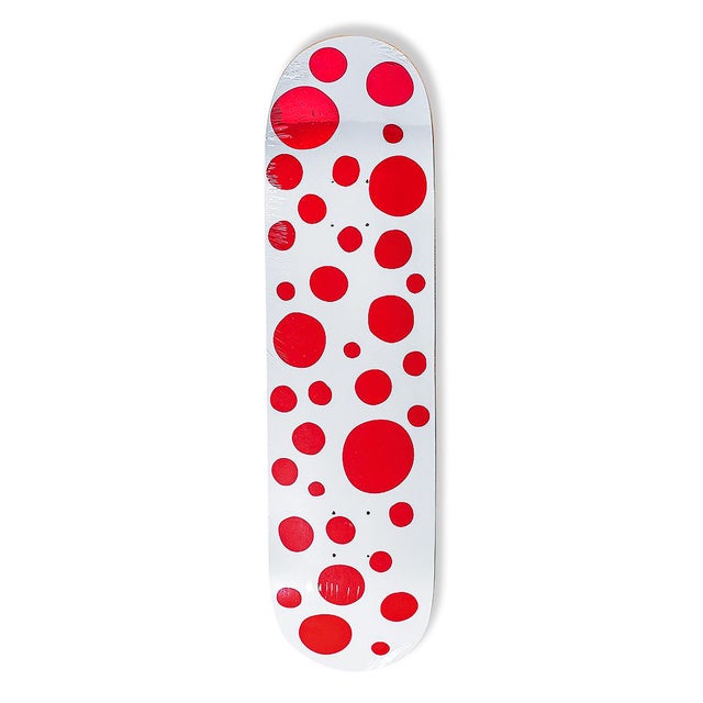 Yayoi Kusama MoMa Skatebord Deck For Sale - Image 4 of 4