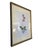 Elevate your space with this elegant pair of vintage framed botanical prints, featuring beautifully detailed orchid...