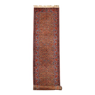 1960s Vintage Persian Hamadan Runner For Sale