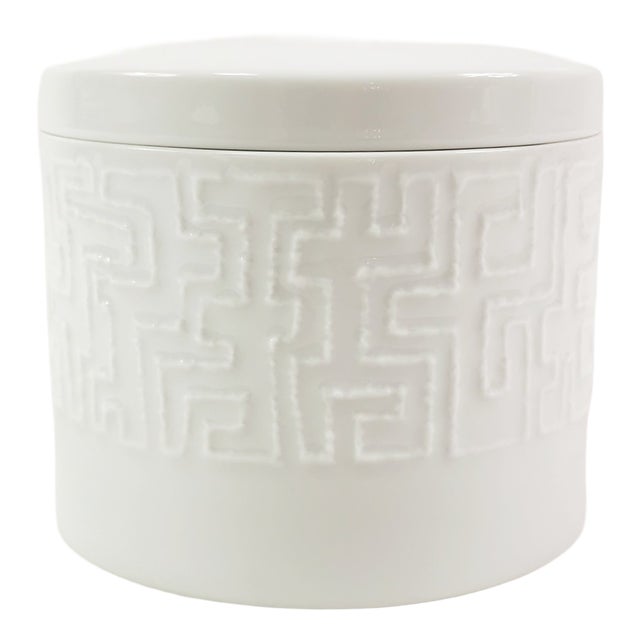 Porcelain Bonbonniere by C. Fischer for Rosenthal, Germany, 1960s For Sale