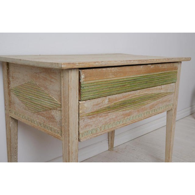 Antique Northern Swedish Gustavian Country House Table For Sale - Image 10 of 12