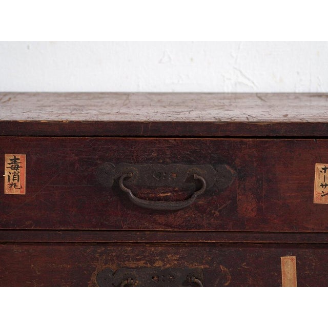 Antique Japanese Chest of Drawers For Sale - Image 9 of 12