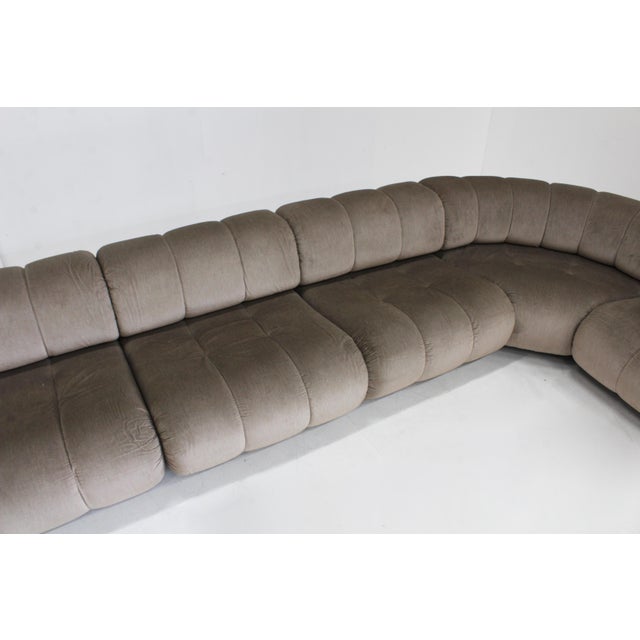 Vintage Italian Modular Sofa by Giuseppe Munari, Italy, 1970s, Set of 5 For Sale - Image 4 of 15
