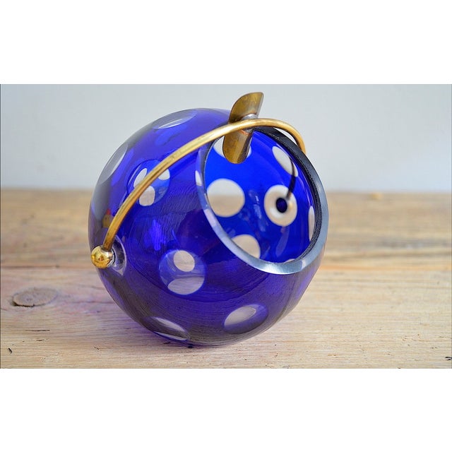 Mid-Century Modern Ashtray by Marita Voigt for VEB Glaswerk Harzkristall, 1960s For Sale - Image 3 of 5