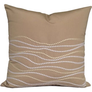 Waves Pillow by Katrin Herden for Sohil Design For Sale