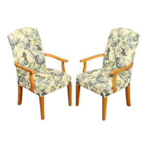 Ethan Allen Traditional Pair of Armchairs