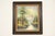 Bob Ross Style Original Signed Lakeside Mountain Landscape Oil Painting in Carved Wood Frame For Sale - Image 16 of 16