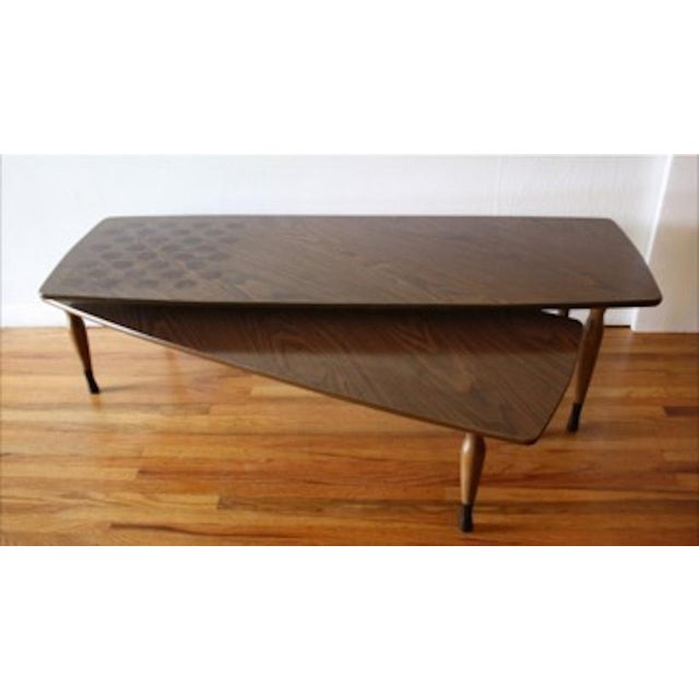 MidCentury Modern SwingOut Coffee Table Chairish
