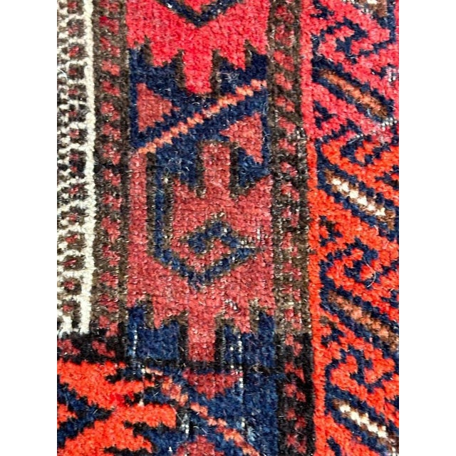 Turkmen Baluch Rug, 1930s For Sale - Image 6 of 18