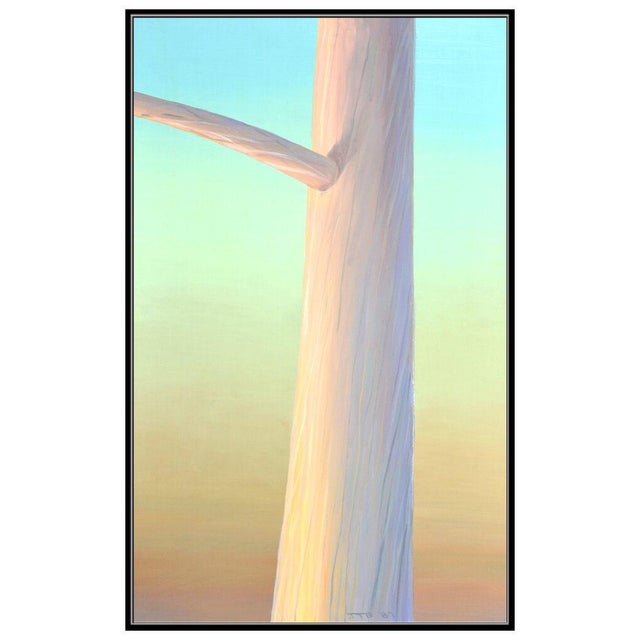 1980s Tree at My Window Diptych, John Beerman For Sale - Image 4 of 8