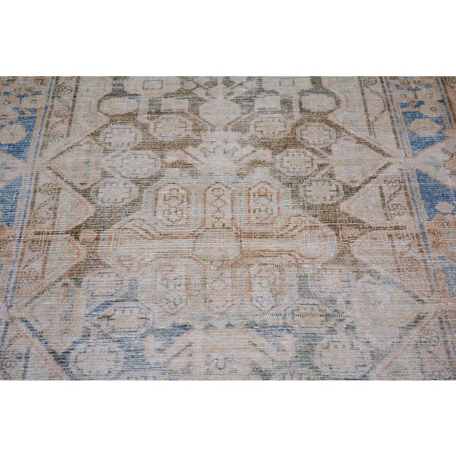 1950s Vintage Turkish Hand Knotted Wool Rug, 3'6''x15'8'' For Sale - Image 5 of 5