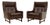 Vintage Leather Lounge Chairs by Torbjörn Afdal for Bruksbo, 1970s, Set of 2 For Sale