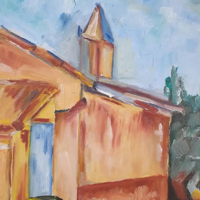 Modern H. G-Son, Cézanne Study, 1963, Oil on Panel For Sale - Image 3 of 18