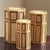 1960s Bamboo & Rattan Octagonal Nesting Boxes — Set of 3 For Sale - Image 16 of 17