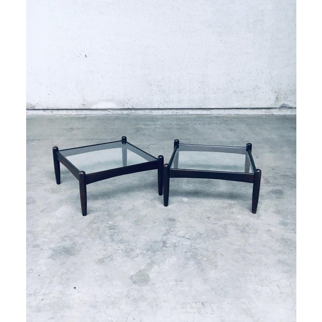 Mid-Century Modern Design Low Side Table Set, Sweden, 1960s, Set of 2 For Sale - Image 18 of 18