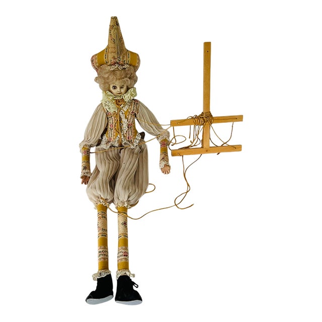 Large Vintage Marionette Doll Theater Dill For Sale