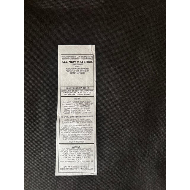 Nathan Anthony Custom Upholstered Lounge Chairs – Pair For Sale - Image 12 of 13