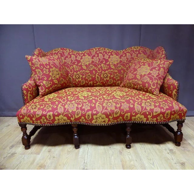 Antique Louis XIII Sofa For Sale - Image 12 of 13