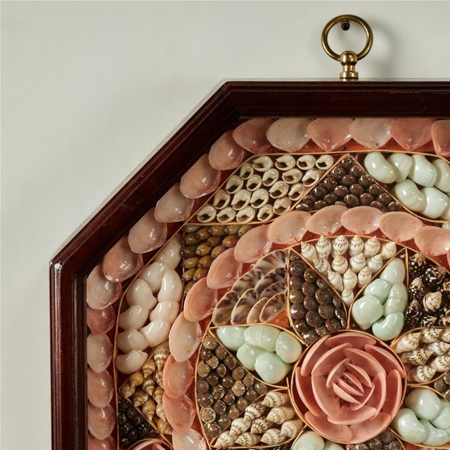 Mid-Century Modern Vintage Sailors Valentine For Sale - Image 3 of 8