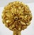 Gold Sherle Wagner Ribbon & Reed 22kt Gold Plated Brass and Crystal Fluted Towel Bar For Sale - Image 8 of 11