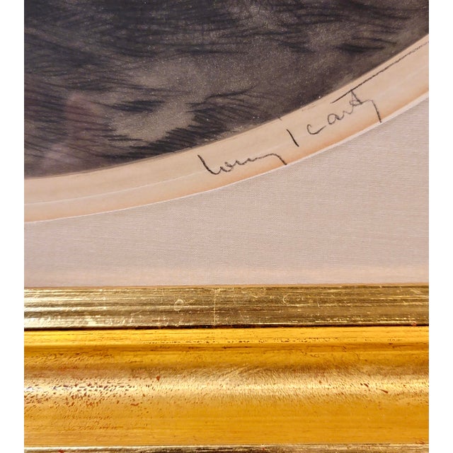 Printmaking Materials Louis Icart "Petits Papillons" Little Butterflies -Original 1926 Etching For Sale - Image 7 of 9