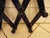 Wall-Mounted Coat Rack with Accordion-Style Crossbars, 1960s For Sale - Image 3 of 7