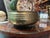 Mid-Century Modern Round Footed Vintage Brass Decorative Bowl With Lion Head Details For Sale - Image 3 of 7