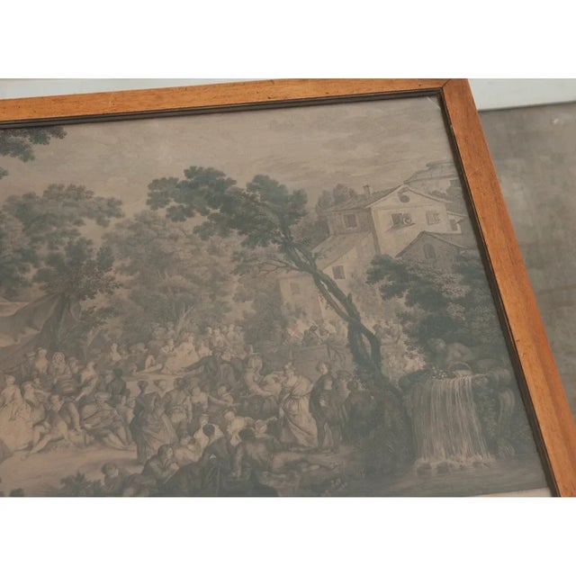 Wood French Vintage Art Display Coffee Table For Sale - Image 7 of 12