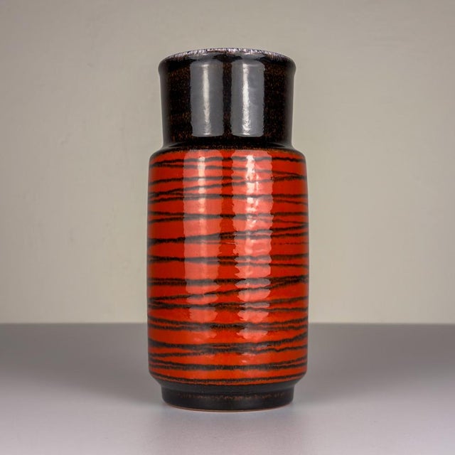 Vintage Ceramic Rio Vase by Ursula Fesca for Waechtersbach, West Germany, 1970s For Sale - Image 11 of 12