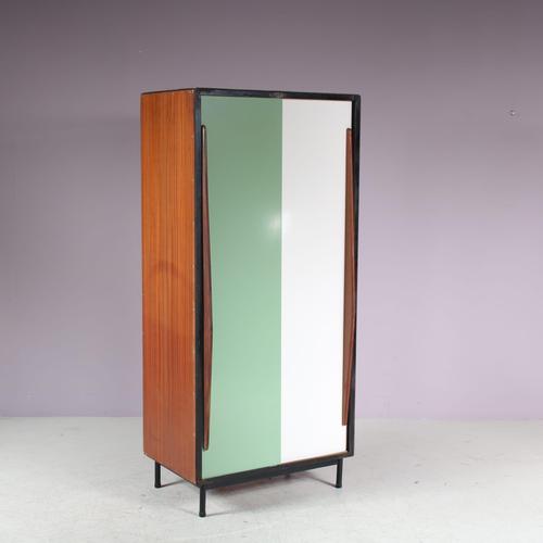 Vintage Wardrobe by Willy Van Der Meeren for Tubax, Belgium, 1952 For Sale - Image 12 of 13
