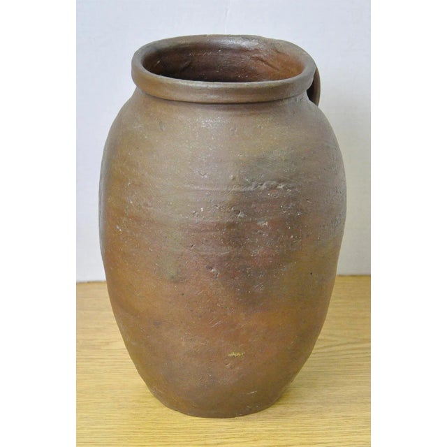 French Vintage French Stoneware Jug For Sale - Image 3 of 8