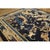 Navy Blue 1920s Antique Navy Blue Deco Classical Chinese Garden Scene Peking Room Size Rug For Sale - Image 8 of 9