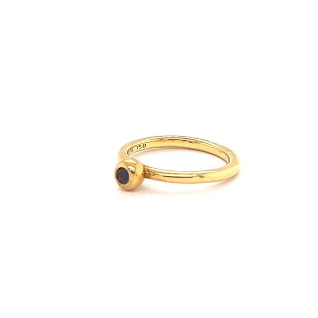 Crafted by Tiffany & Co. and designed by the renowned Paloma Picasso, this elegant ring highlights the timeless beauty of...