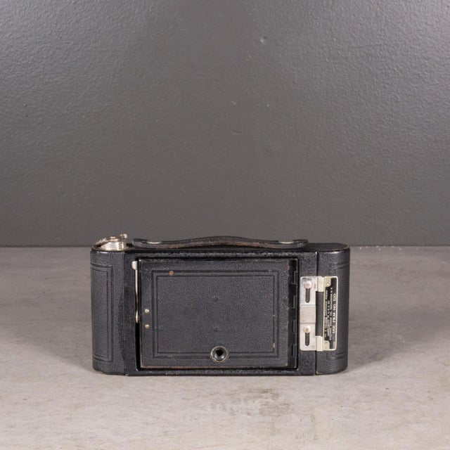 Black Antique Kodak No. 2c Jr Premo Folding Camera C.1916 For Sale - Image 8 of 8