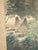 Tall Vintage Japanese Panel Screen Picture Forest Landscape and Signed For Sale - Image 12 of 18