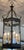 Metal 1990s Large 6 Light Regency Style Wrought Iron Black & Gold Chandelier Lantern For Sale - Image 7 of 10