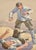 1960s Albert Goltjakov, Fight, 1960s, Watercolor For Sale - Image 5 of 5