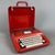 Red Model 319 Typewriter from Underwood, Spain, 1970s For Sale - Image 3 of 12