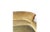 Antique Mustard Velvet Curved Sofa with Decorative Tassels For Sale - Image 6 of 7