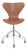 Model 3117 Desk Chair in Cognac Leather by Arne Jacobsen, 1980s For Sale