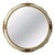 Vintage French Original Paint Convex Butlers Wall Mirror, 1940s For Sale