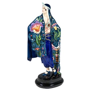 Large Art Deco Odalisque Aida attributed to Josef Lorenzl, 1925 For Sale