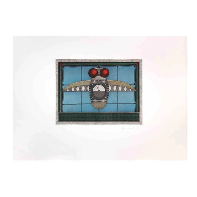 Fifo Stricker, Insekt I, Aquatint and Etching, 1981 For Sale