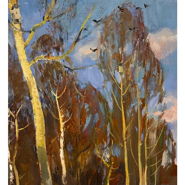 Forest, trees LEONID VAICHLIA (St. Petersburg, 1922) Works by Leonid Vaichlia can be found in various private collections...