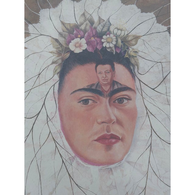 1990s Vintage Frida Kahlo “Diego on My Mind” Exhibition Poster, 1992 For Sale - Image 5 of 12