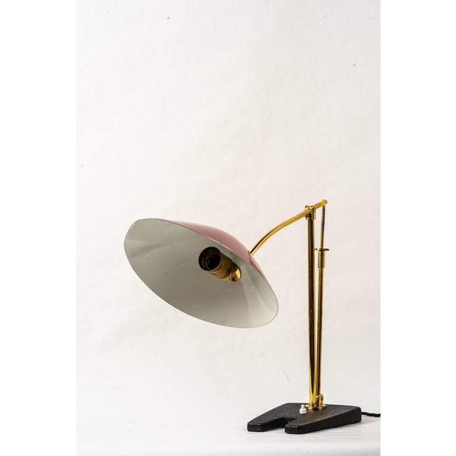 Adjustable Table Lamp by Rupert Nikoll, Vienna, 1950s For Sale - Image 17 of 18